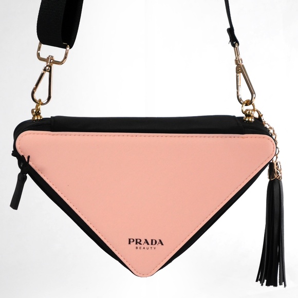 Prada Crossbody Triangle Bag with Dust Bag NEW - Picture 1 of 8